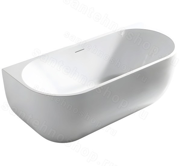 Акриловая ванна Abber AB9316 170x75, отдельностоящая