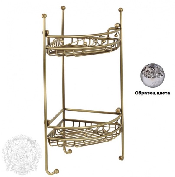 Полка-решетка Migliore Complementi ML.COM-50.212.CR