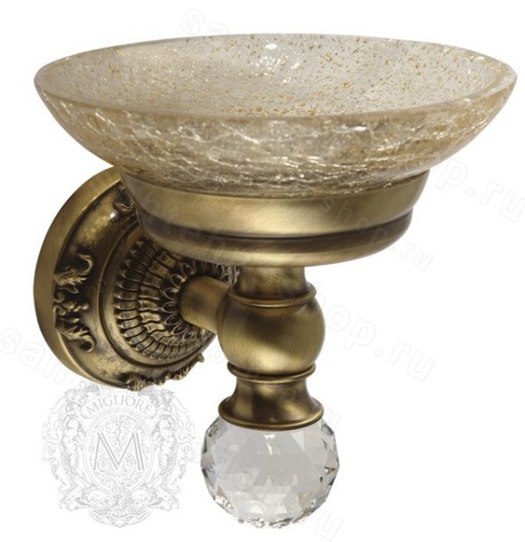 Мыльница Migliore Cristalia ML.CRS-60.201.BR