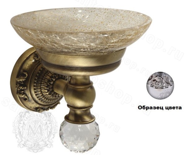 Мыльница Migliore Cristalia ML.CRS-60.201.CR