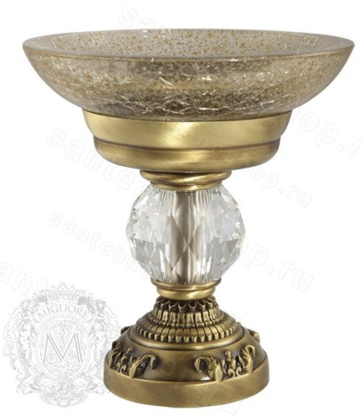 Мыльница Migliore Cristalia ML.CRS-60.211.BR