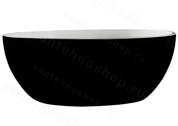 Акриловая ванна Abber AB9279MB 150x150, отдельностоящая