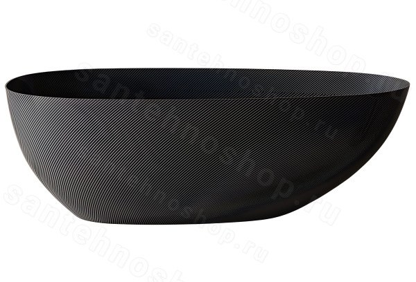 Карбоновая ванна Abber Karbon AK9011-1.7 170x80, отдельностоящая