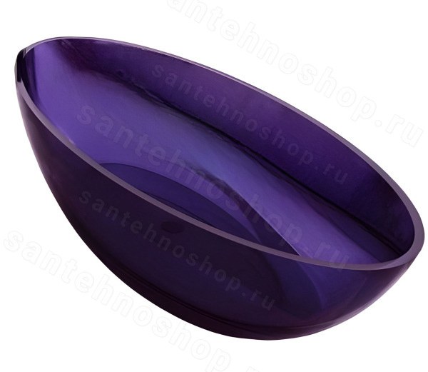 Ванна из полиэфирной смолы Abber Kristall AT9702Amethyst 180x85