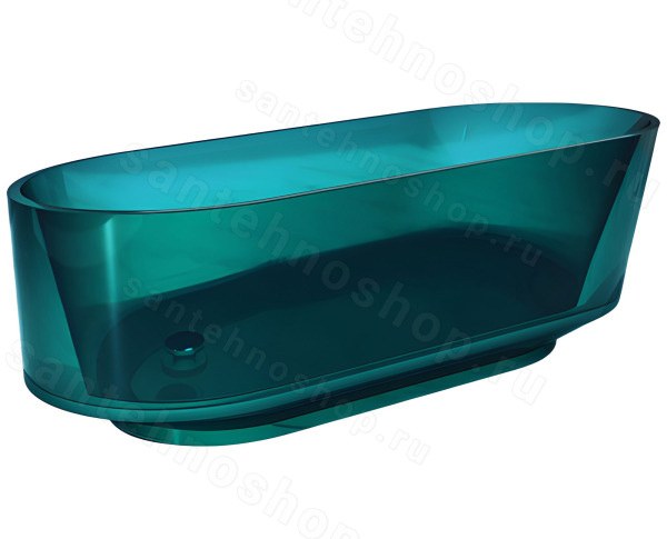 Ванна из полиэфирной смолы Abber Kristall AT9706Aquamarin 170x80