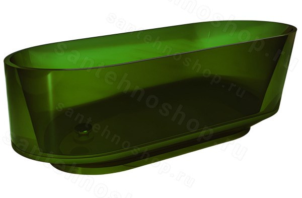 Ванна из полиэфирной смолы Abber Kristall AT9706Emerald 170x80