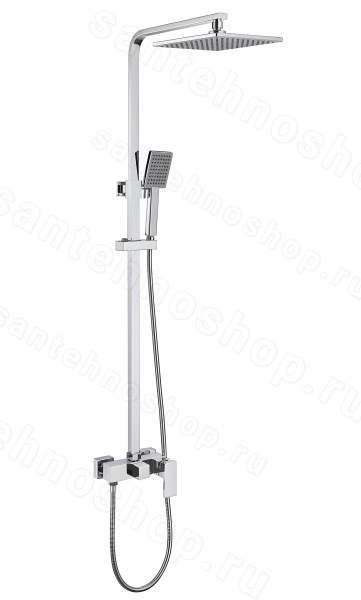Душевая система Abber Daheim AF8220 , хром