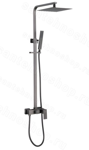 Душевая система Abber Daheim AF8220NG, никель