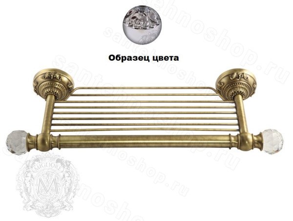 Полка для полотенца Migliore Cristalia ML.CRS-60.215.CR