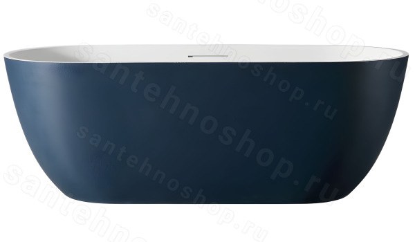 Ванна Abber Frankfurt AM9941DB 170x75 из искусственного камня