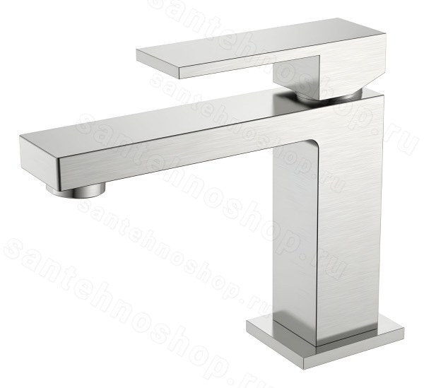 Смеситель для раковины Boheme Qubic 471-NB, никель