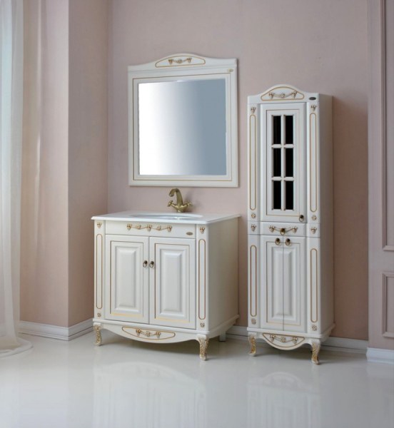 Комплект мебели Атолл Верона 85K dorato