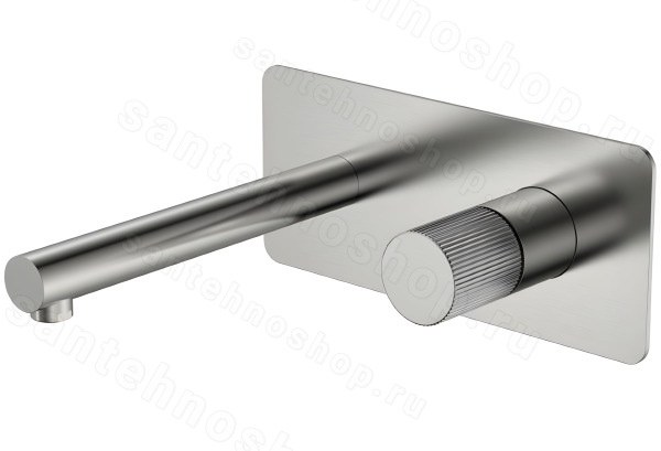 Смеситель для раковины Boheme Stick 125-NB.3, никель