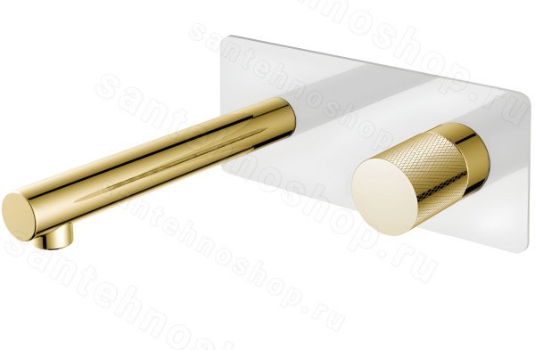 Смеситель для раковины Boheme Stick 125-WG.2, белый матовый
