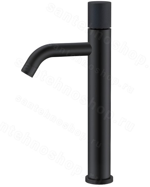 Смеситель для раковины Boheme Stick 122-BB.4, черный матовый
