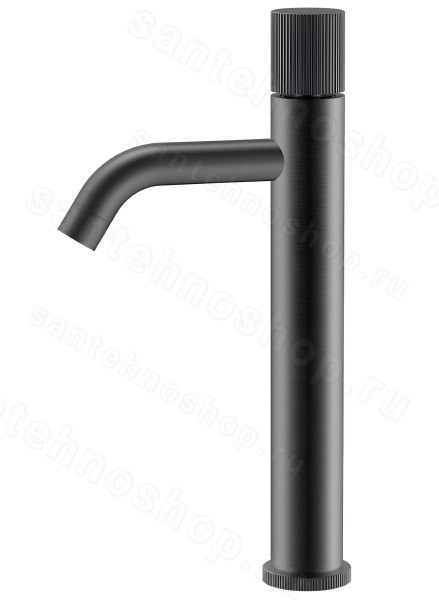 Смеситель для раковины Boheme Stick 122-GM.3, оружейная сталь