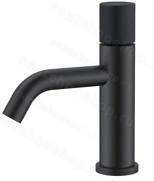 Смеситель для раковины Boheme Stick 121-BB.4, черный матовый