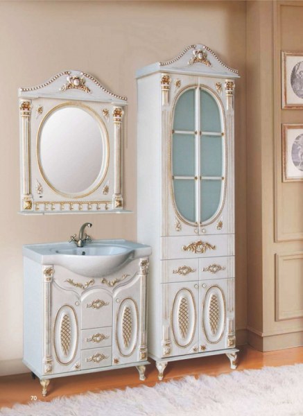 Комплект мебели для ванной Атолл Наполеон 95