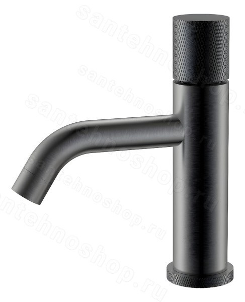 Смеситель для раковины Boheme Stick 121-GM.2, оружейная сталь