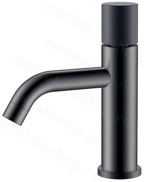 Смеситель для раковины Boheme Stick 121-SGM.4, оружейная сталь