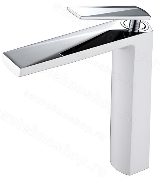 Смеситель для раковины Boheme Venturo 372-W, белый матовый