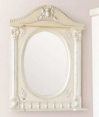 Зеркало Атолл Наполеон 65 ivory