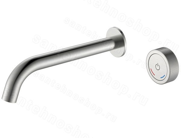 Смеситель для раковины Boheme Tech 158/2-NB, никель