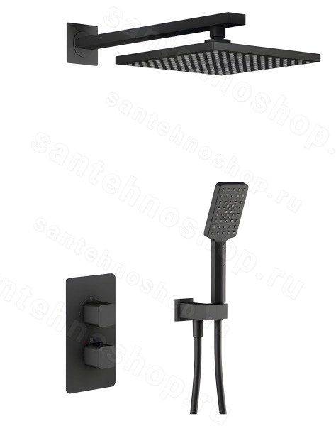 Душевая система Timo Petruma SX-5059/03SM , черный матовый