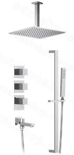 Душевая система Timo Selene SX-2239/00SM с изливом, хром
