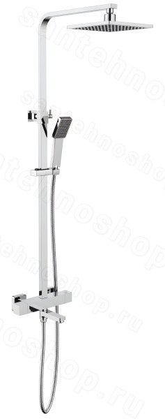 Душевая система Timo Tetra-Thermo SX-0169/00 с изливом, хром