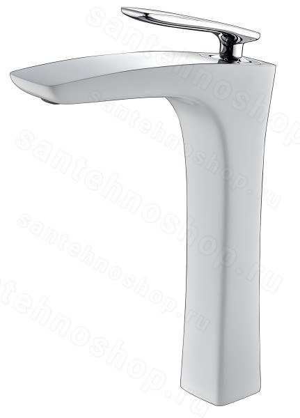 Смеситель для раковины Timo Helmi 4011/00-16F, белый матовый