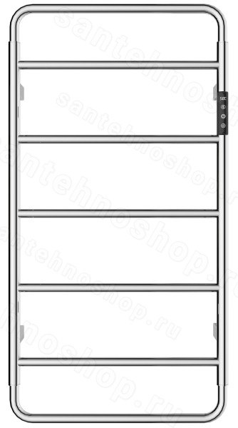 Полотенцесушитель электрический Wonzon&Woghand Wismar WW-AL202-BR 47x90