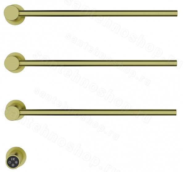 Полотенцесушитель электрический Wonzon&Woghand Hamburg WW-AL313-BG 47x51