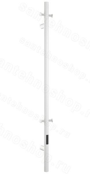 Полотенцесушитель электрический Boheme Uno 726-MW 12x150, белый матовый