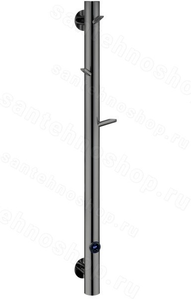 Полотенцесушитель электрический Boheme Uno 724-SGM 20x150, оружейная сталь