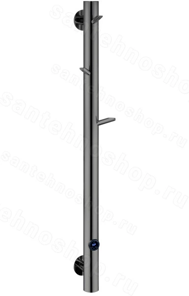 Полотенцесушитель электрический Boheme Uno 724-SGM 20x150, оружейная сталь