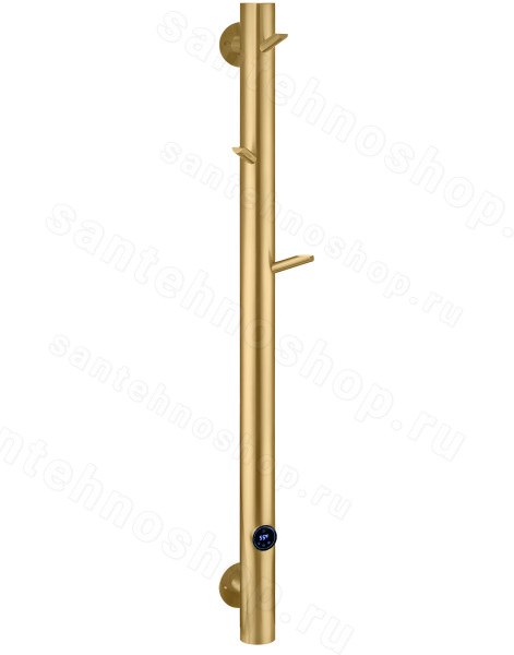Полотенцесушитель электрический Boheme Uno 724-MG 20x150, матовое золото