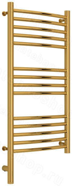 Полотенцесушитель электрический Сунержа Богема 3.0 L выгнутая 40x80, золото