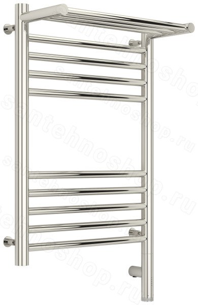 Полотенцесушитель электрический Сунержа Богема 3.0 R с полкой 40x60, хром