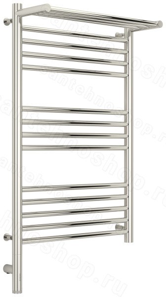 Полотенцесушитель электрический Сунержа Богема 3.0 L с полкой 50x80, хром