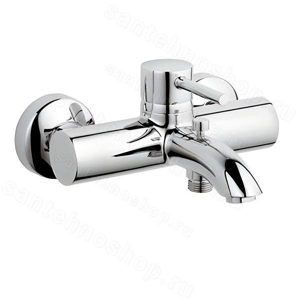 Смеситель для ванны Kludi Bozz 386910576, хром, хром