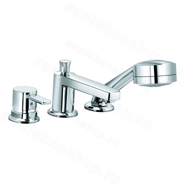 Смеситель для ванны Kludi Zenta 384460575, хром, хром