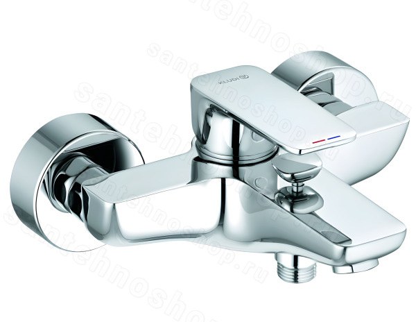 Смеситель для ванны Kludi Pure&Style 406810575, хром