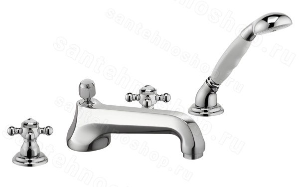 Смеситель для ванны Kludi Adlon 51525052, хром, хром