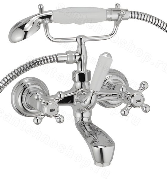 Смеситель для ванны Kludi Adlon 51441052, хром, хром