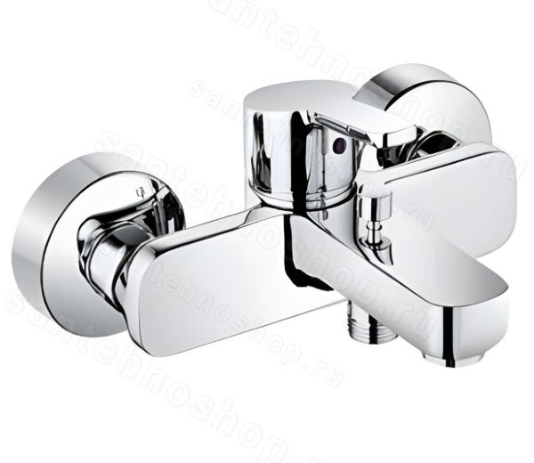 Смеситель для ванны Kludi Logo Neo 376810575, хром, хром