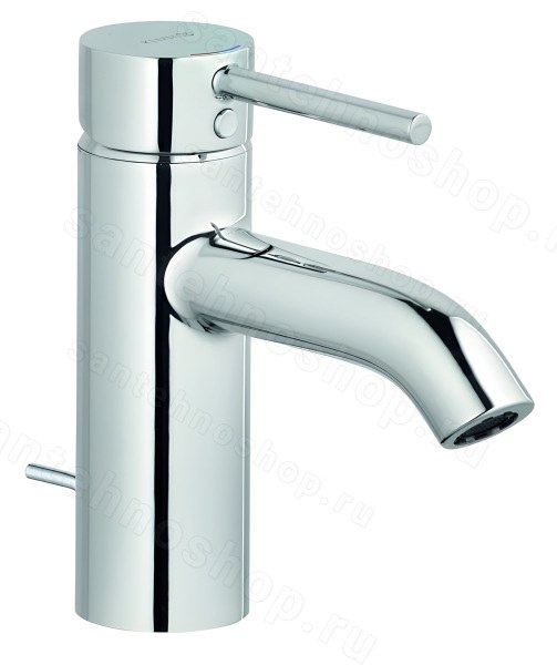 Смеситель для раковины Kludi Bozz 382700576 с донным клапаном, хром с донным клапаном, хром