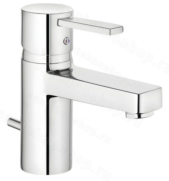 Смеситель для раковины Kludi Zenta 382500575, хром, хром