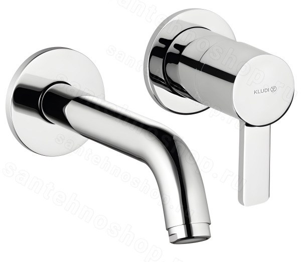 Смеситель для раковины Kludi Zenta 382440575, хром встраиваемый, хром