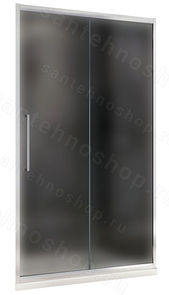 Душевая дверь Abber Schwarzer Diamant AG30140MH 140x195,профиль хром 140x195, профиль хром